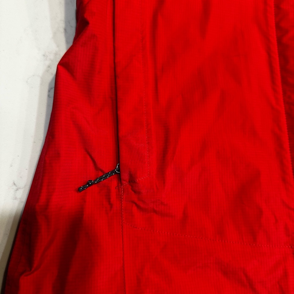 Patagonia Hooded Rain Jacket H2NO Women's XS bright red - Picture 13 of 13